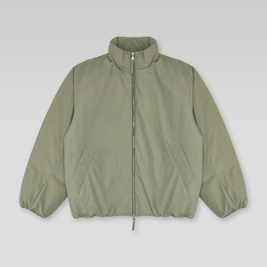淨色企領拉鍊外套(薄夾棉) RECOVER-016JK