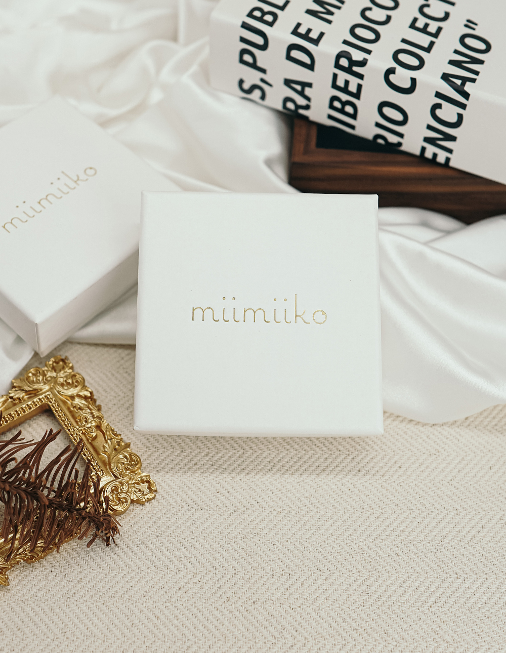 miimiiko 燙金 LOGO 飾品禮盒