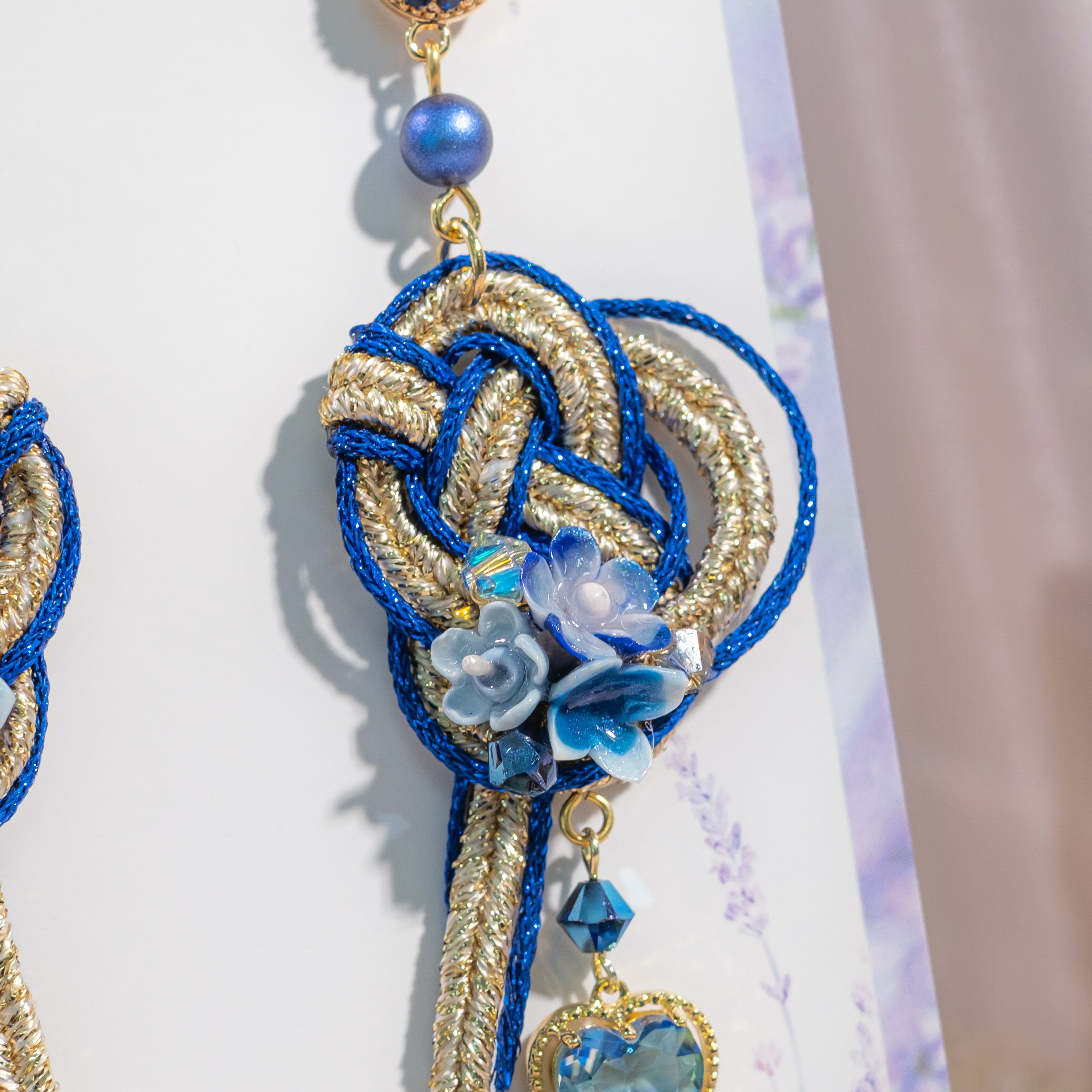 ⑤ Special Edition Mizuhiki Japanese Knot S925 Earrings (9 Designs)