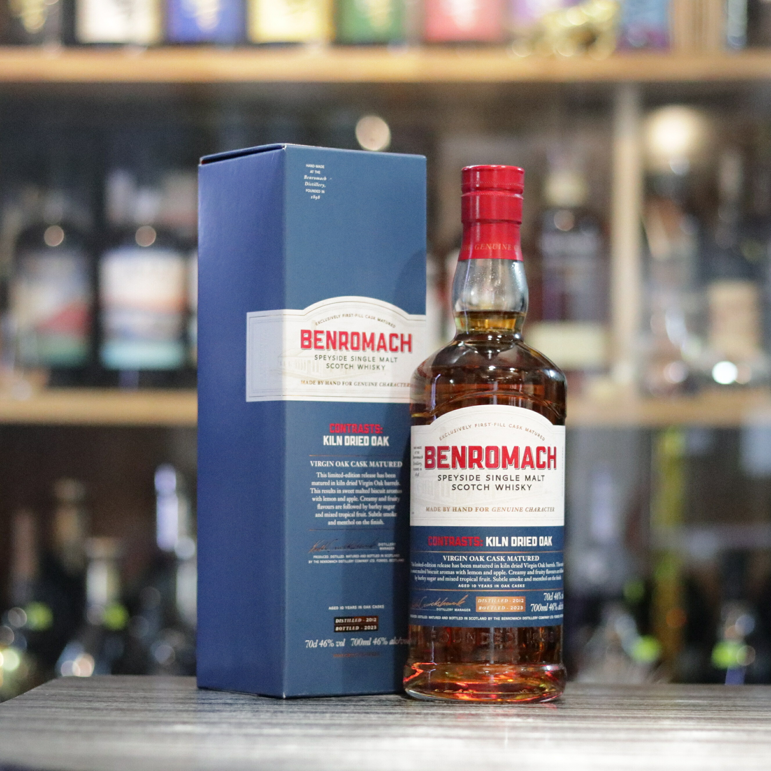 Benromach Contrasts : Kiln Dried Oak 10 Year Old 2012  - 70cl/46%