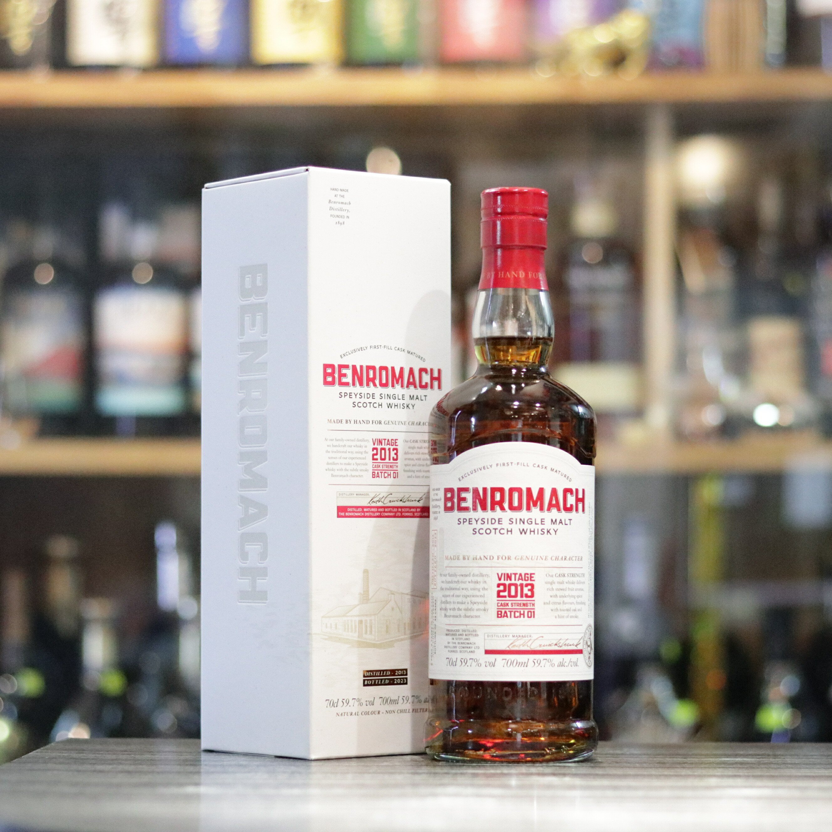 Benromach Vintage 2013 Cask Strength 9YO Batch 01- 70cl/59.7%