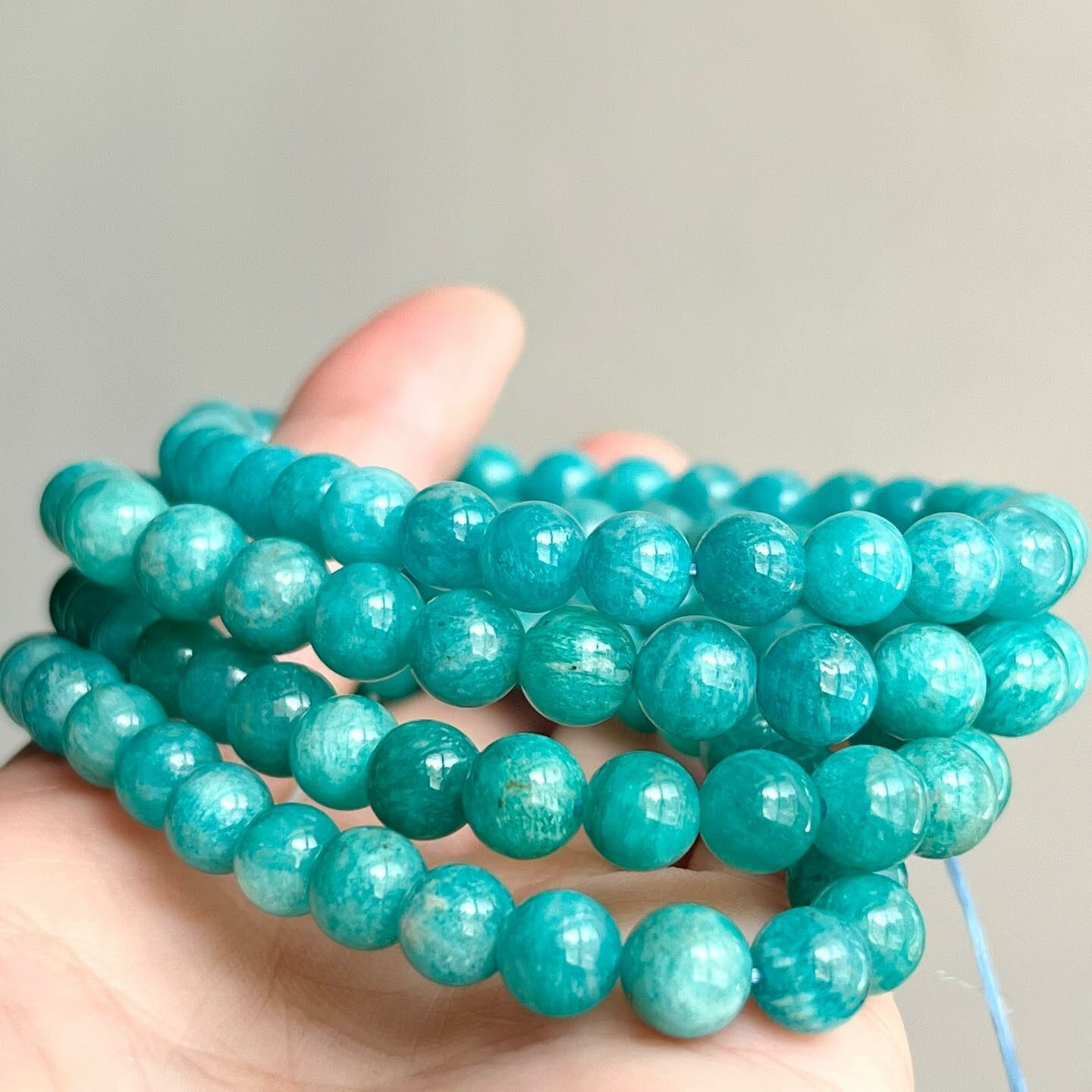 [原石] 天河石 水晶手串 水晶手鍊