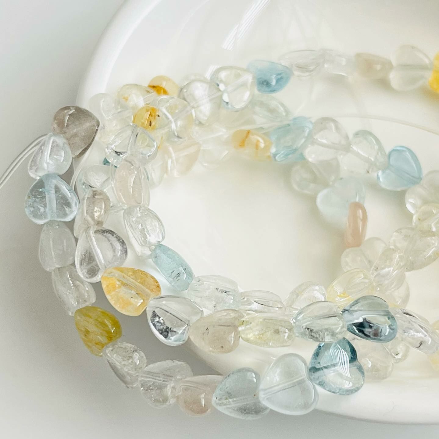 [原石] 托帕石 藍托帕石 黃托帕石 白托帕石 水晶手串 水晶手鍊