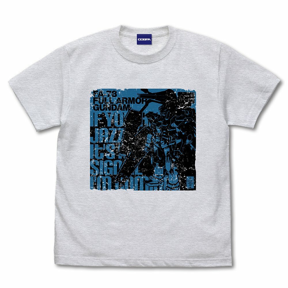 Cospa 0819 機動戦士ｶﾞﾝﾀﾞﾑ ｻﾝﾀﾞｰﾎﾞﾙﾄ ﾌﾙｱｰﾏｰ･ｶﾞﾝﾀﾞﾑ Tｼｬﾂ/ASH