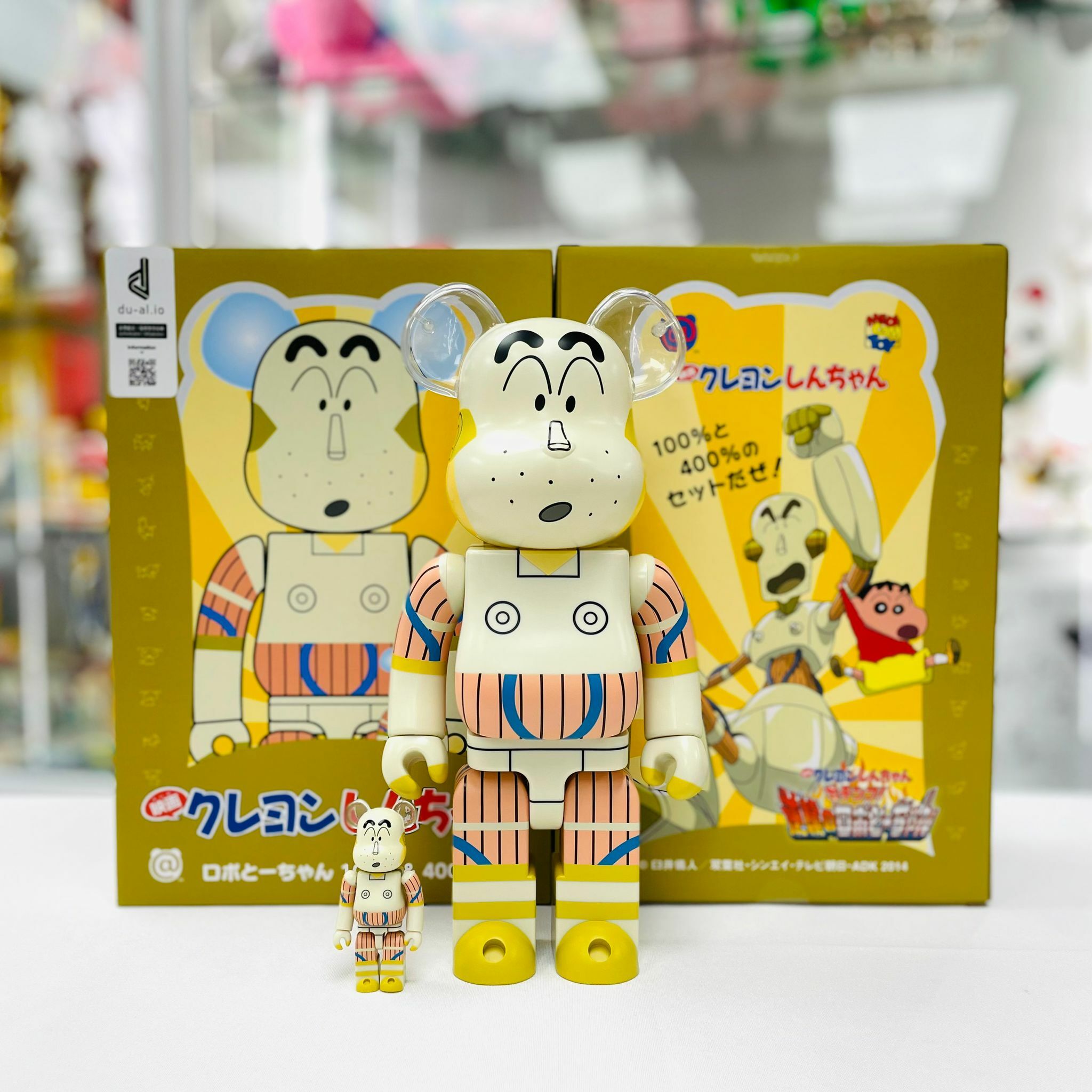 100%+400% BE@RBRICK  Nohara Hiroshi Robo-chan