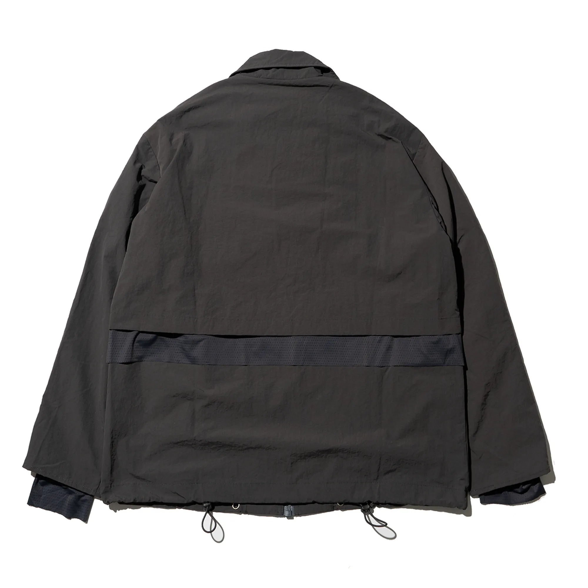 Plateau triple layer spliced jacket