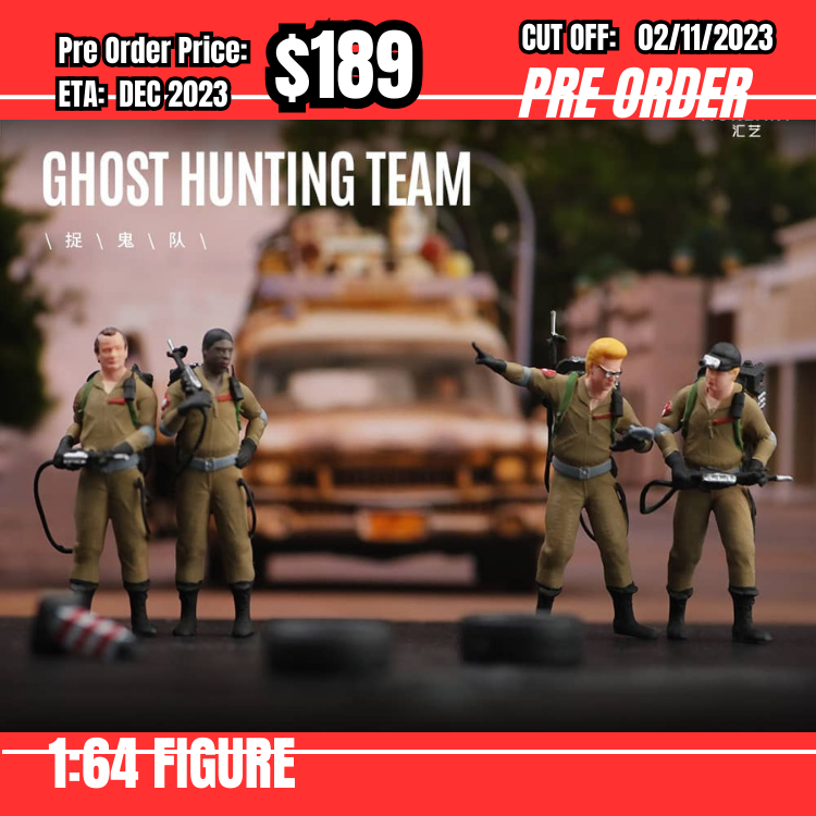 PO-$189 *Moreart* 1:64 Ghost Hunting Team [OD28/10]