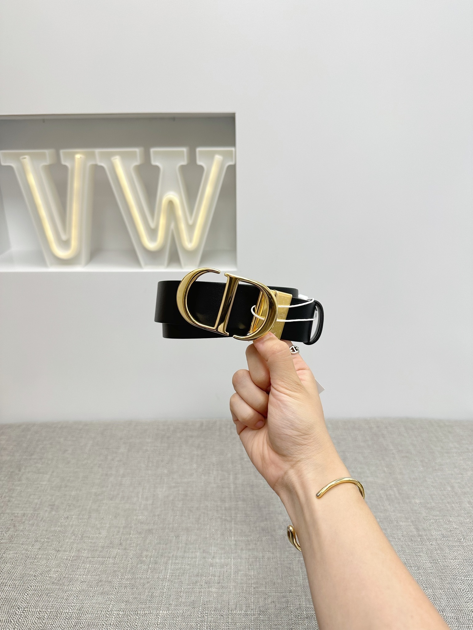 Dior 30 Montaigne 35mm Reversible Belt