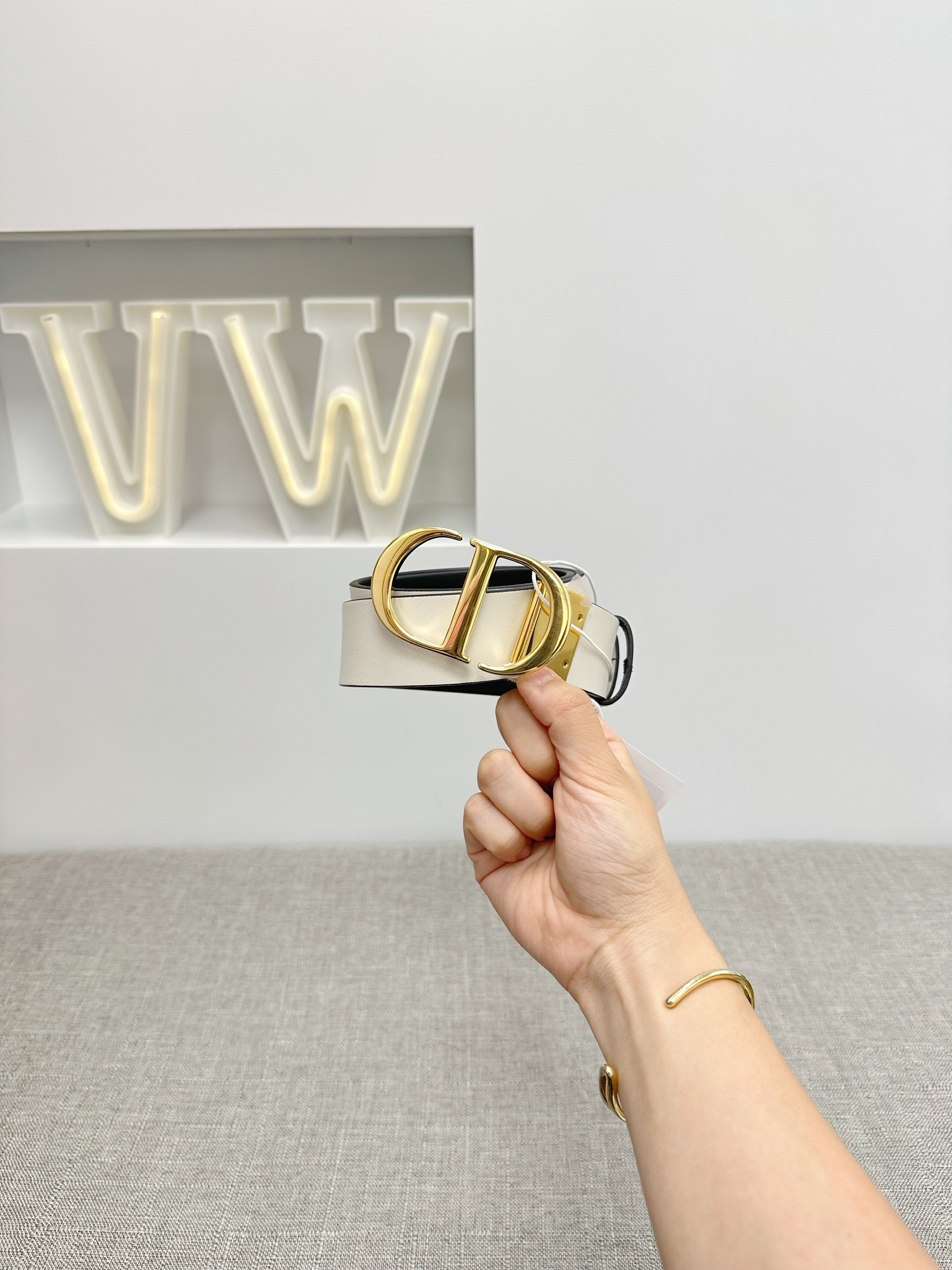 Dior 30 Montaigne 35mm Reversible Belt