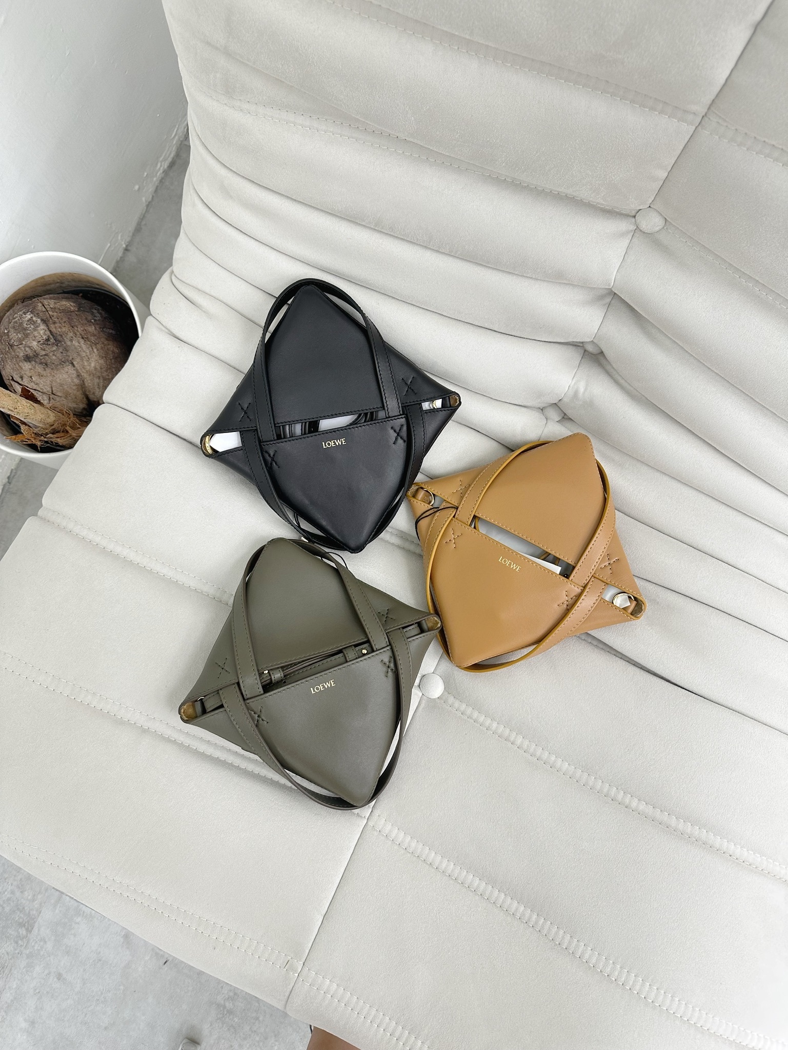 Loewe Mini Puzzle Fold Tote Bag