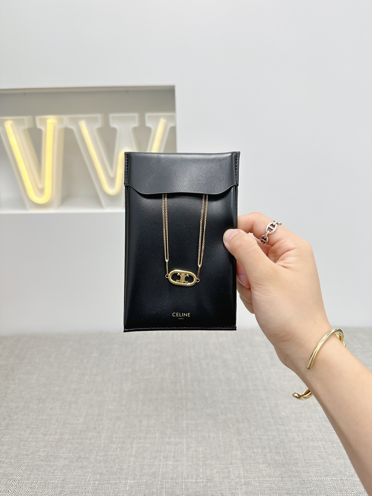 Celine Triomphe Necklace