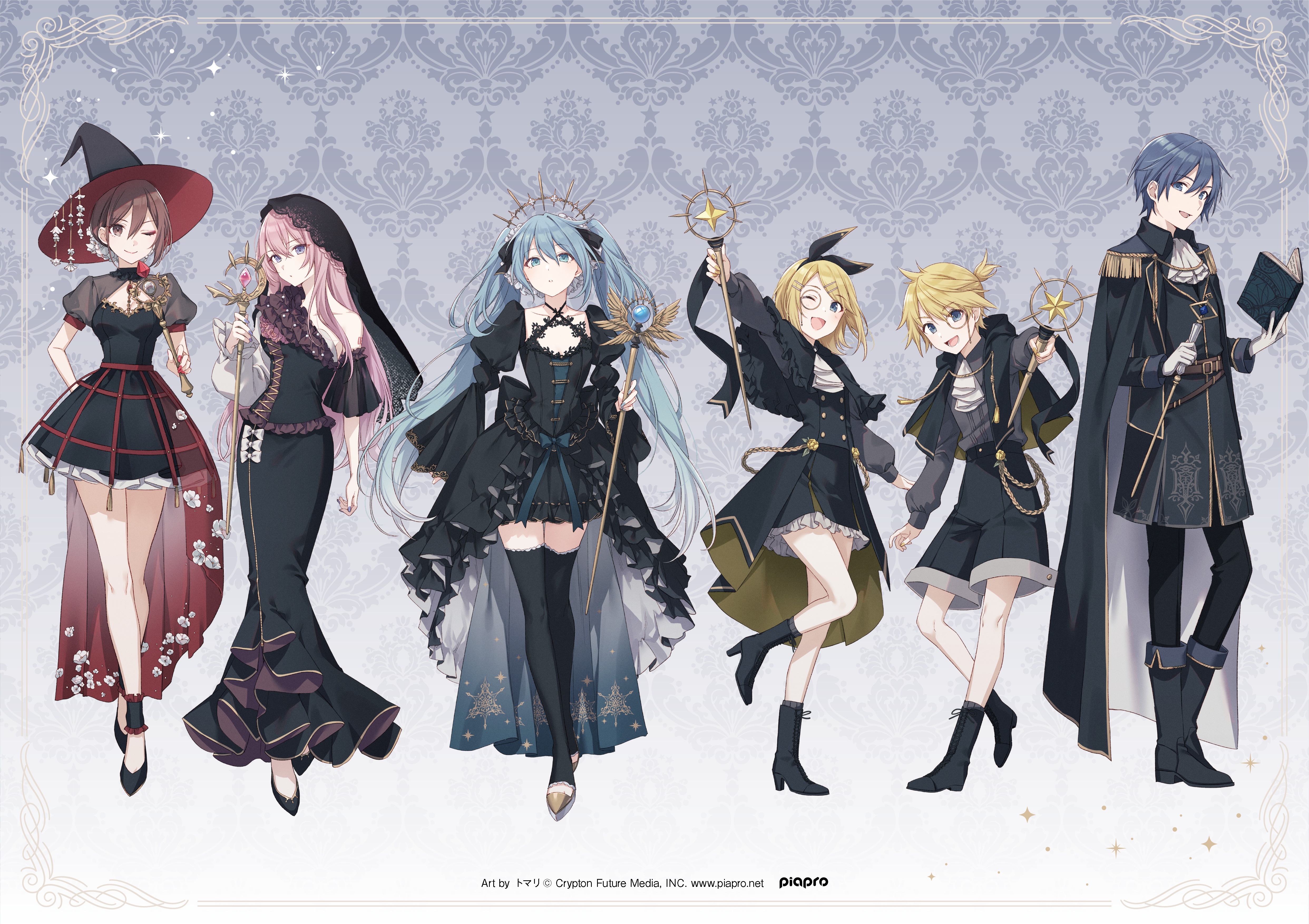 「ACG.GO」「預購」初音未來系列 布poster 魔法使