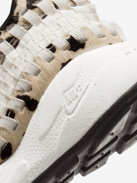 NIKE AIR FOOTSCAPE WOVEN WMNS WHITE COW 編織斑點狗