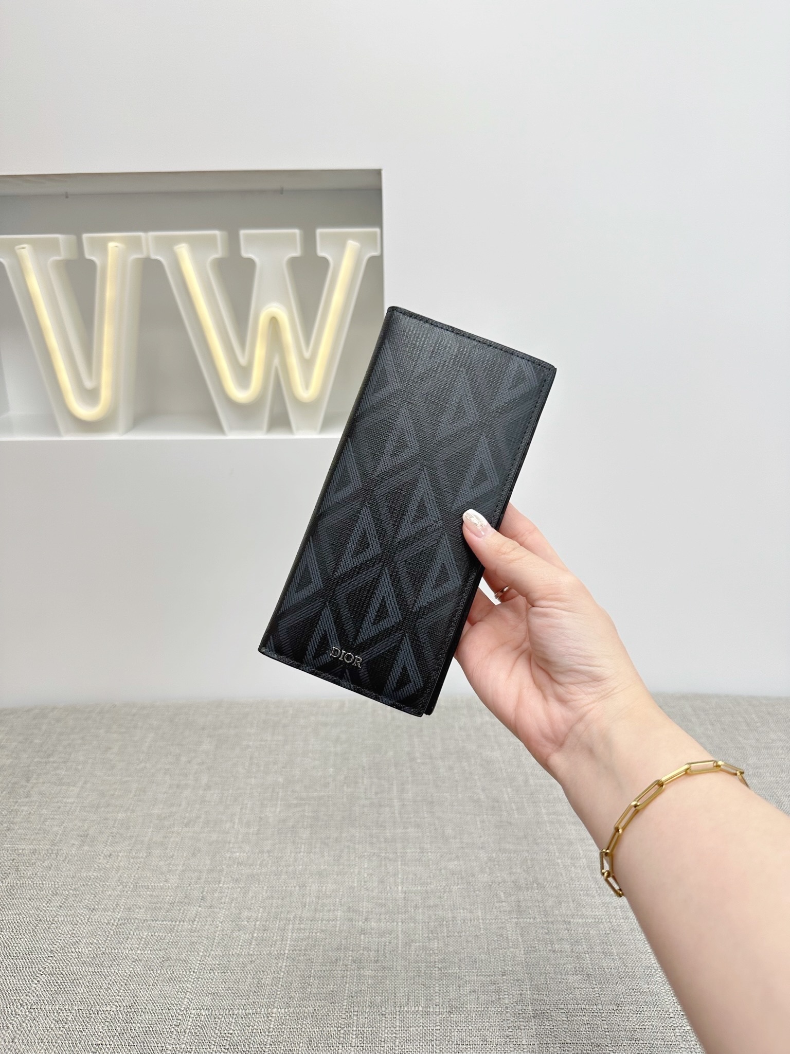 Dior Vertical Long Wallet