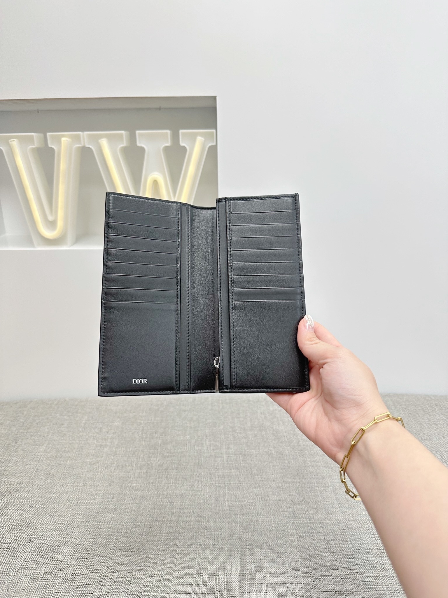 Dior Vertical Long Wallet