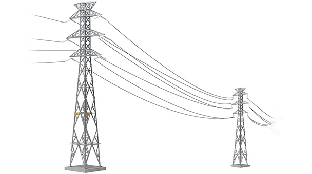Tomytec 情景小物 084-3 N規 送電鐵塔 A3