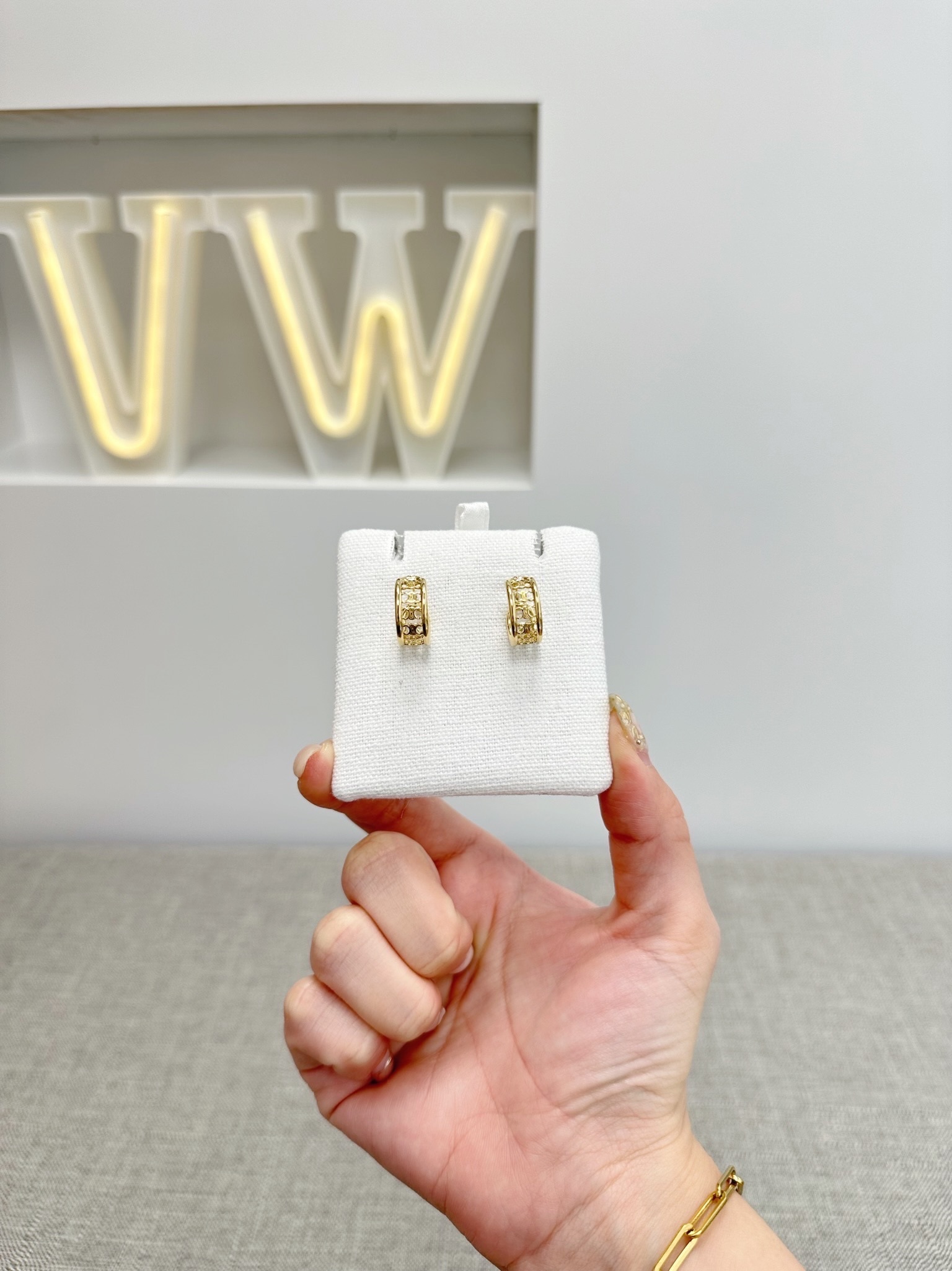 Celine Triomphe Multi Hoops