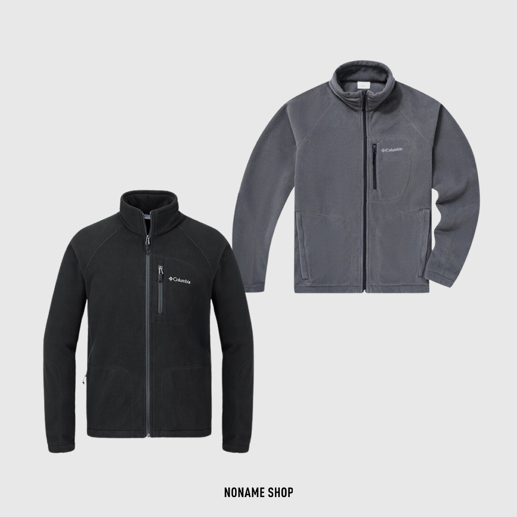 COLUMBIA MEN GREY FAST TREK II FULL ZIP FLEECE 抓絨 外套 兩色 (男款)