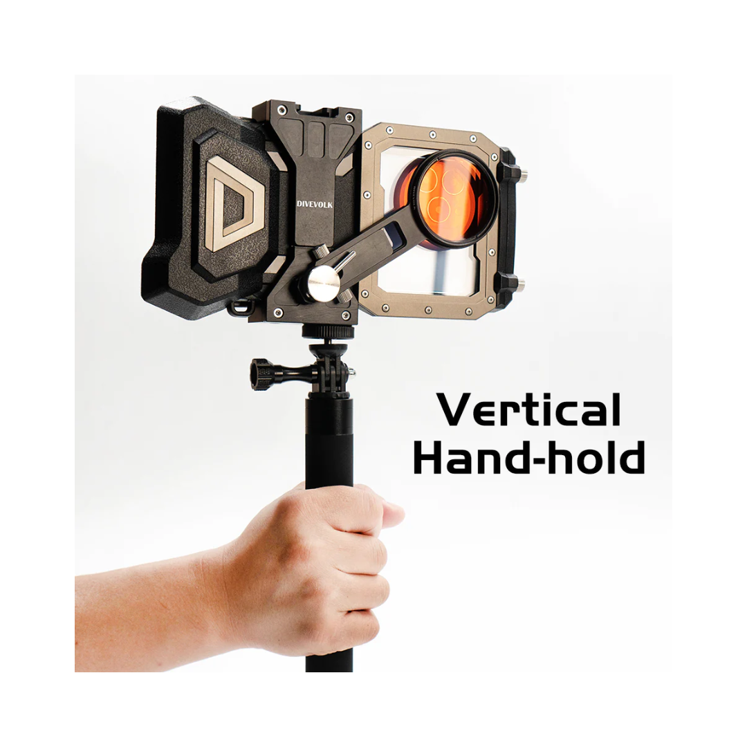 ▲DIVEVOLK SeaTouch 水陸兩用自拍桿