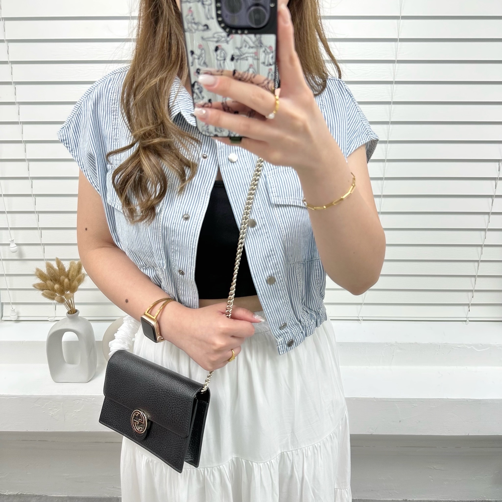 Outlet Gucci Interlocking Chain Wallet