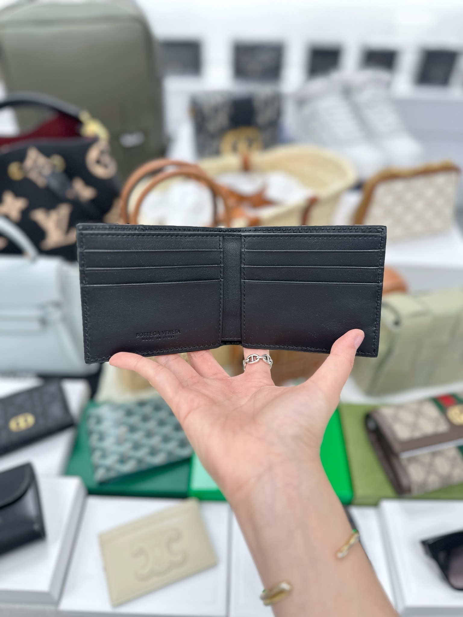 BV Cassette Bifold Wallet