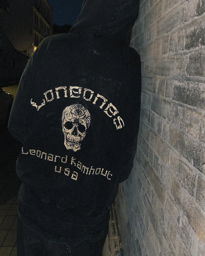 LONE ONES X VINAVAST BASIC NATURE HOODED JACKET(RIRI Zipper M8)WASHED/BEIGE