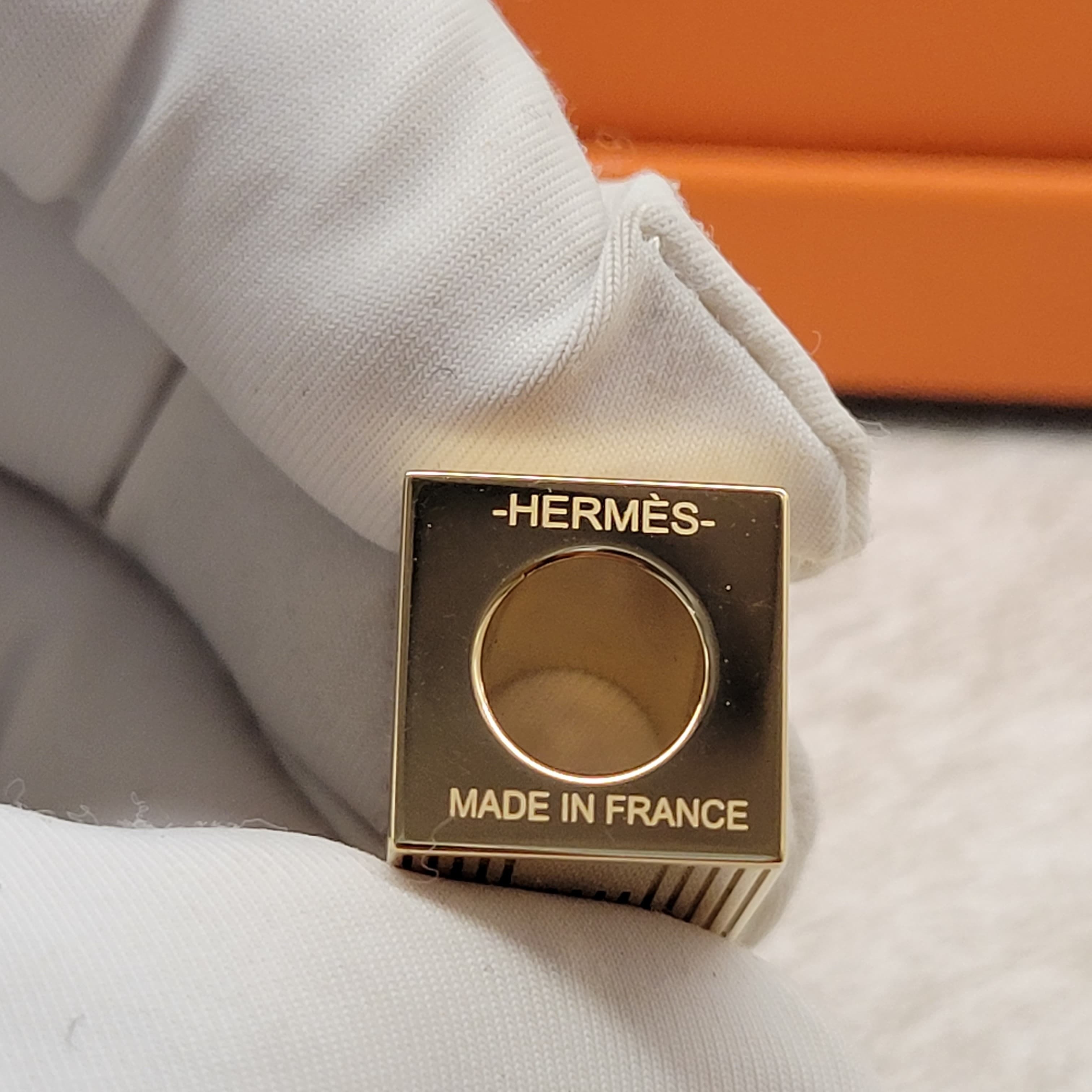 Hermes Cube Totem Twilly ring