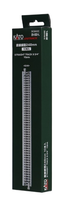 Kato 20-000-L N規 直軌 248mm.10入