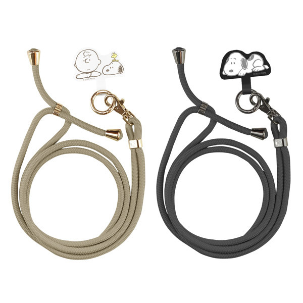 iSNEAKERS｜日本Peanuts史努比 查理布朗 手機掛繩 共2款