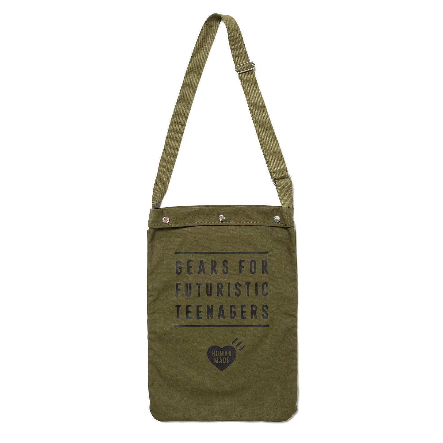 2023AW HUMAN MADE 2WAY SHOULDER BAG 兩用 側背包 軍事風 現貨