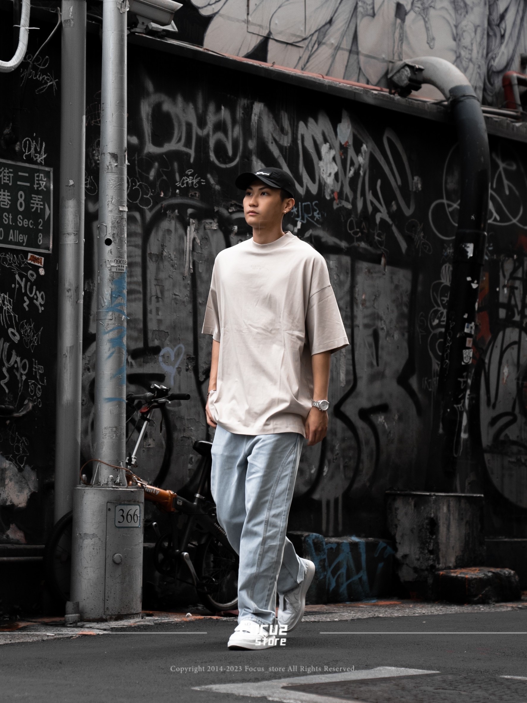 【Focus Store】現貨秒發 Essentials FW23 Tee "Silver Cloud" 煙雲灰 125BT232002F