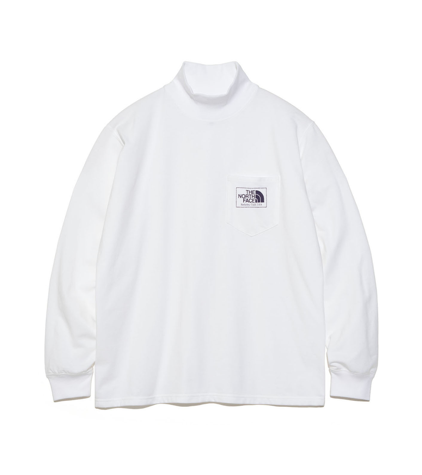 2023AW THE NORTH FACE LABEL 紫標Field Mockneck 高領長T 現貨