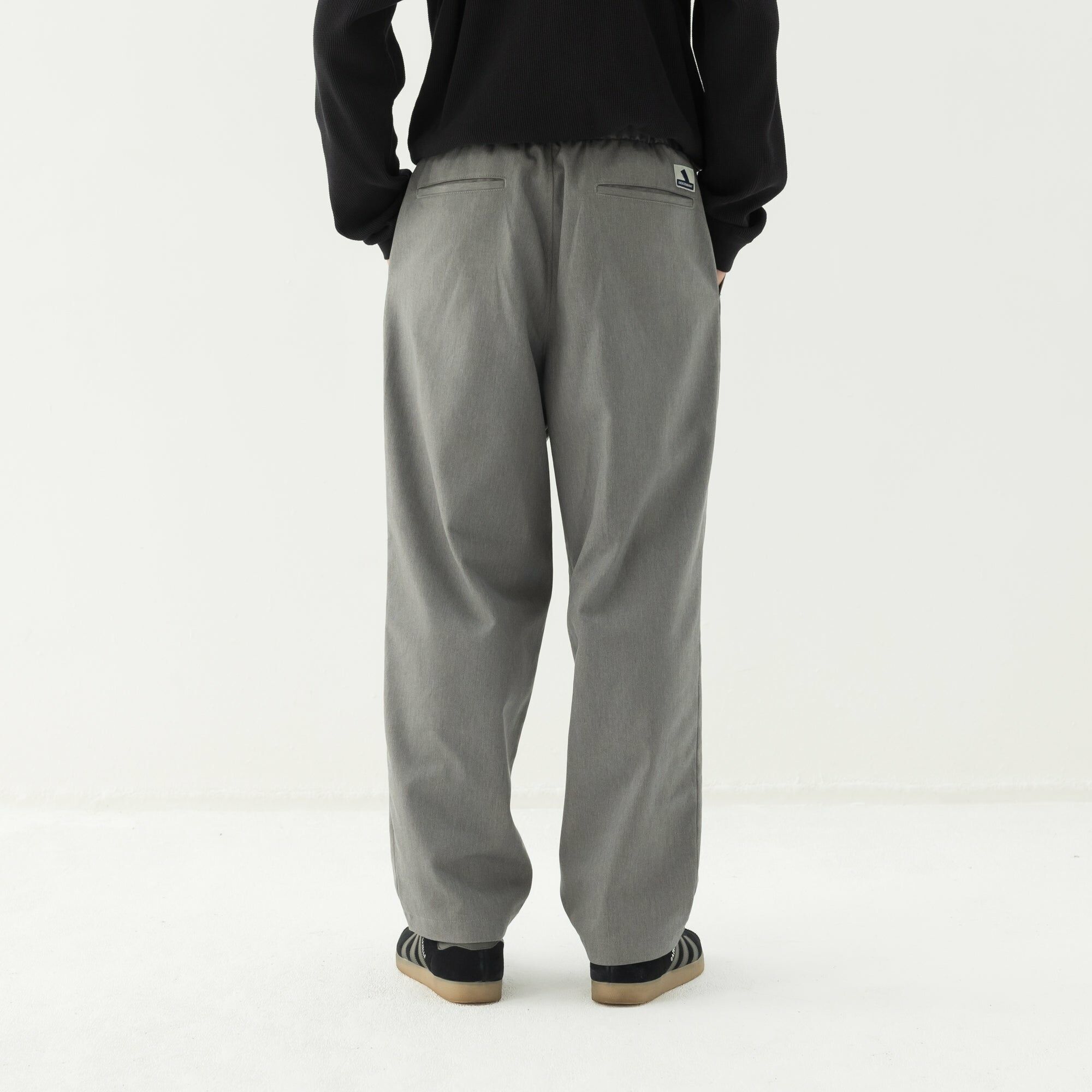 DESCENDANT CLASP TWILL TROUSERS