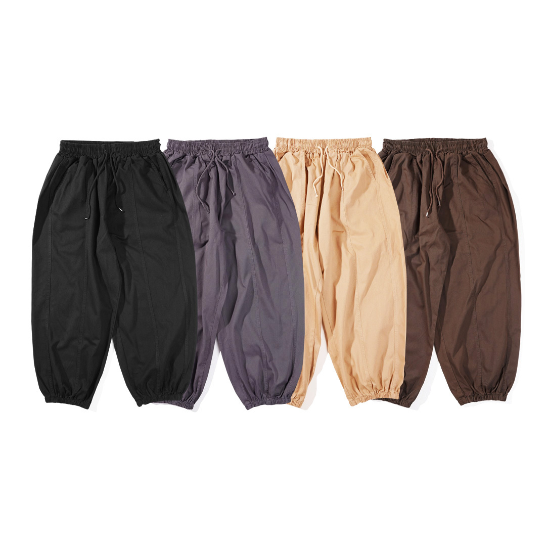 QIAO - 日系寬鬆燈籠褲