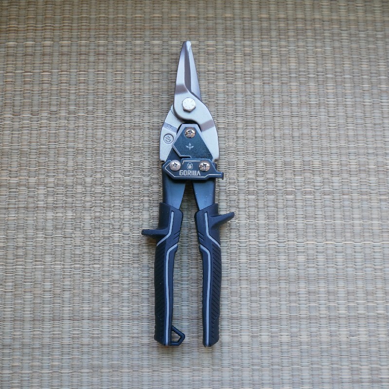 【Gorilla】超省力鐵皮剪刀（直剪）