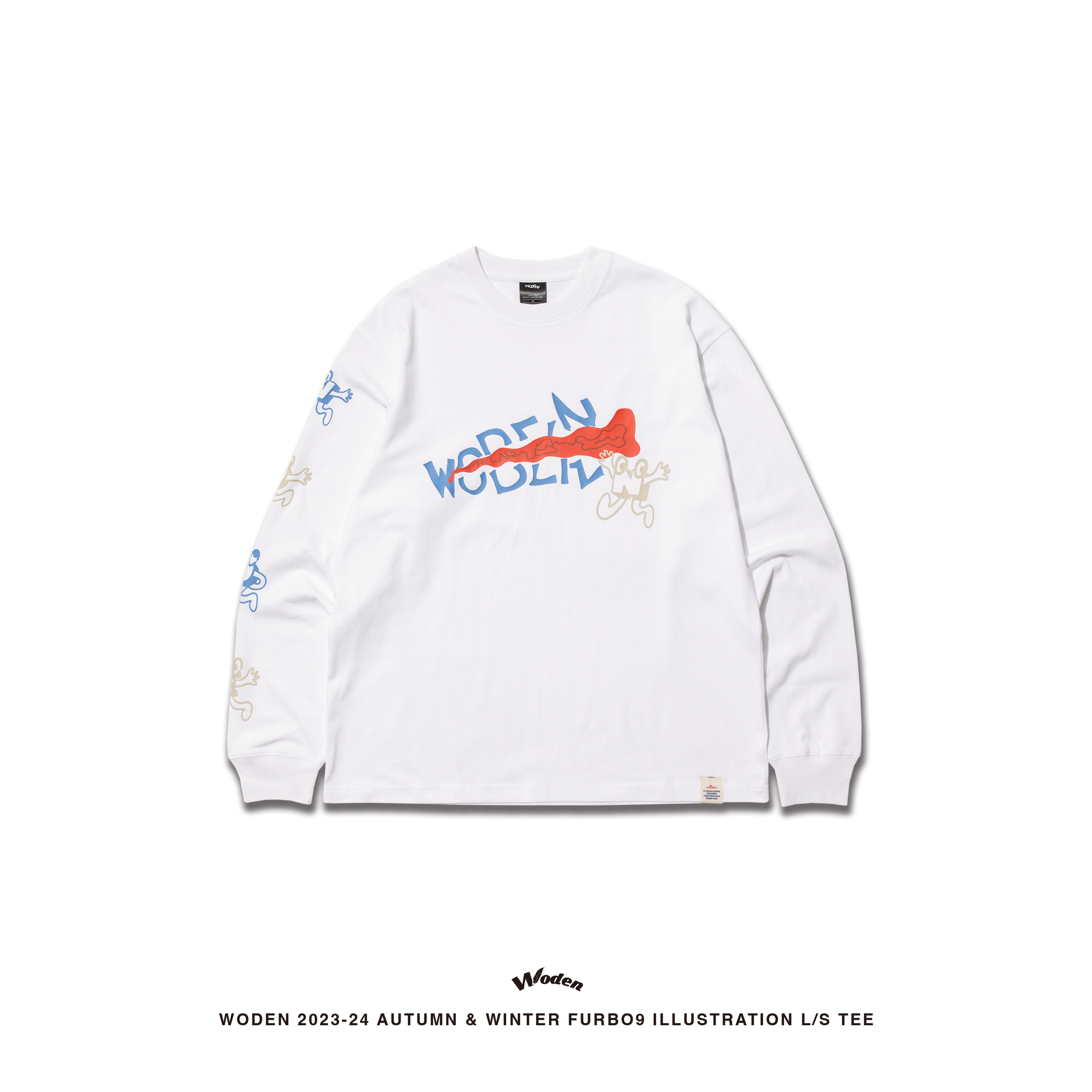 WODEN 2023-24 Autumn & Winter 010 Furbo9 illustration L/S tee