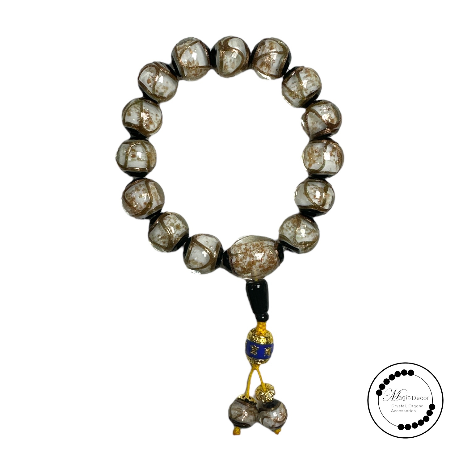 260116-A16 14mm+雍宮香灰琉璃白色手串（學業）（送布袋）(需留中文全名，已包大寶法王開光證+布袋和雍和宮開光，不提供開光視頻，3月頭到貨只限尖沙咀門店自取）