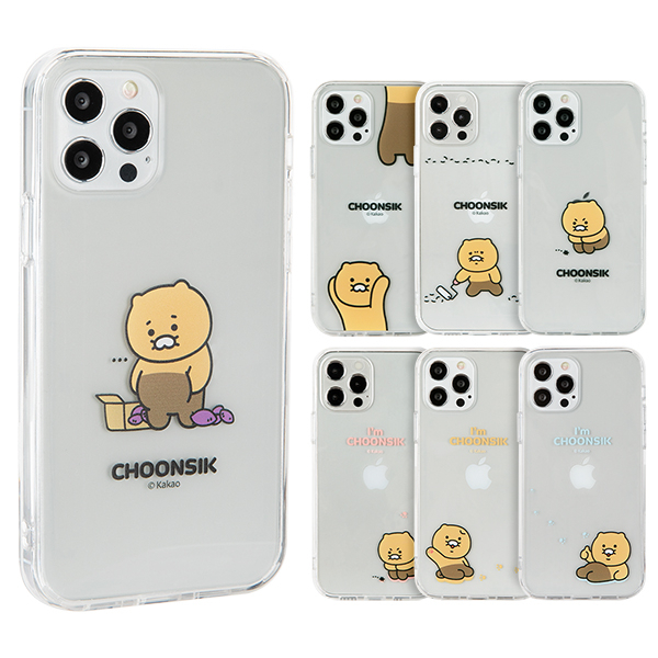 Kakao Friends - Clear Hard Case - 春植系列透明防撞手機保護硬殼 16 S25 S2