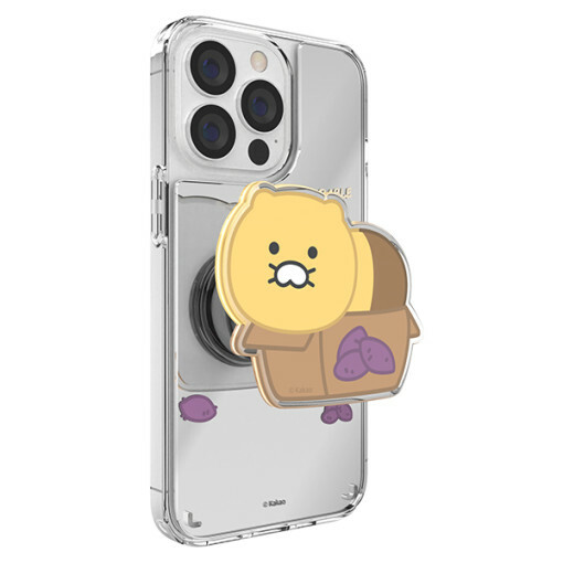 Kakao Friends - Mirror Stand Case - 春植系列 鏡面手機支架保護硬殼 14 S23 S2