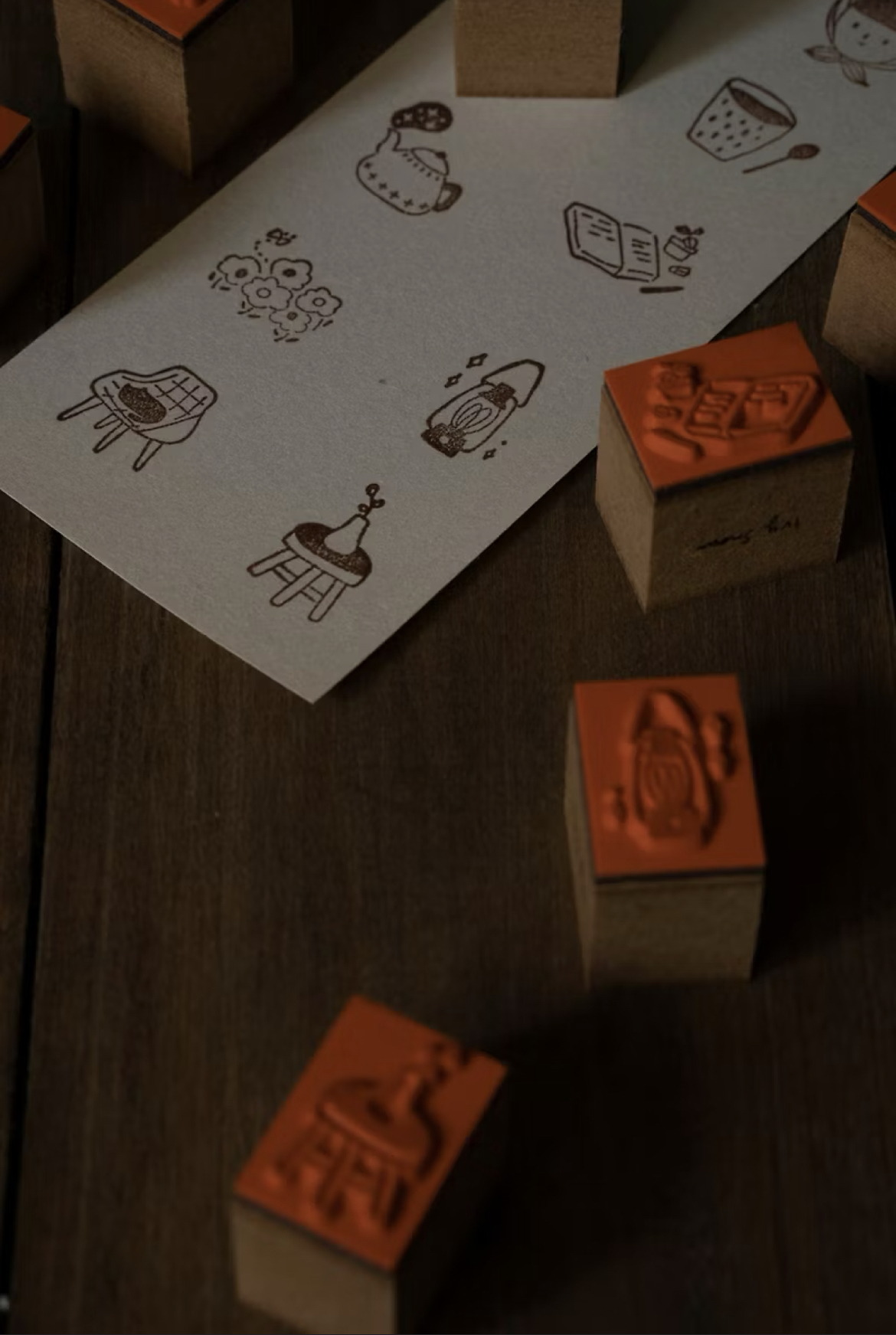 日常的小印章 橡皮印章｜森空  Mori Sora Handmade 臺灣