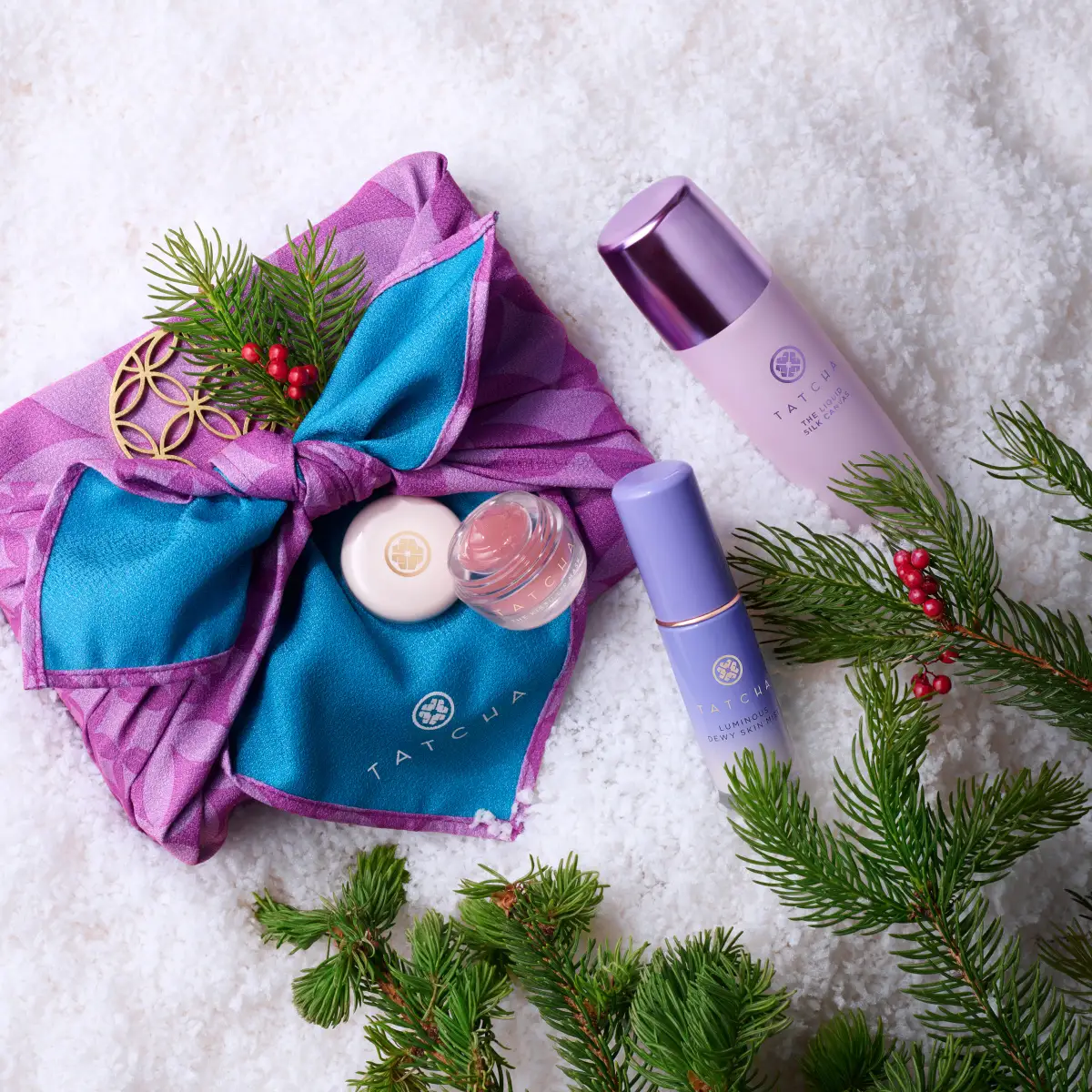 [限定] TATCHA Makeup Prime & Glow Trio 底妝亮肌護膚套裝