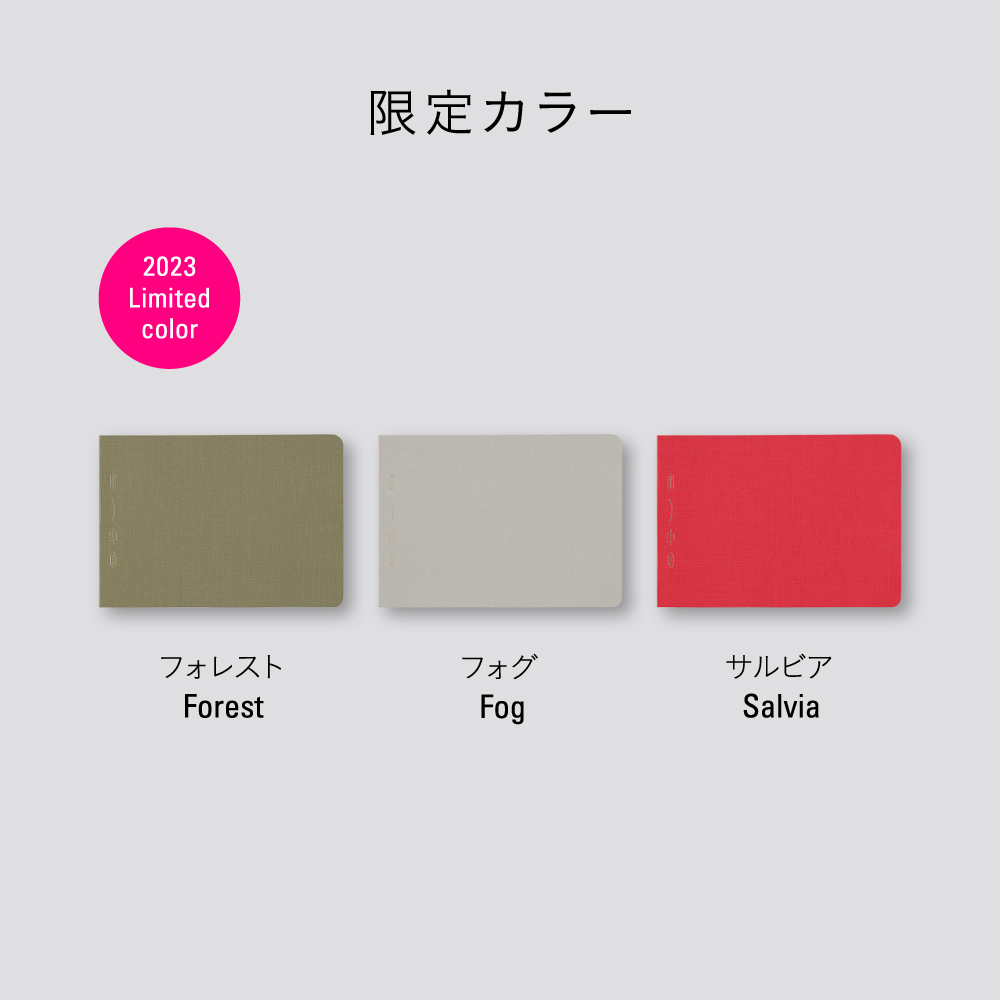 365days 方格 橫向筆記本 B6｜日本 STALOGY