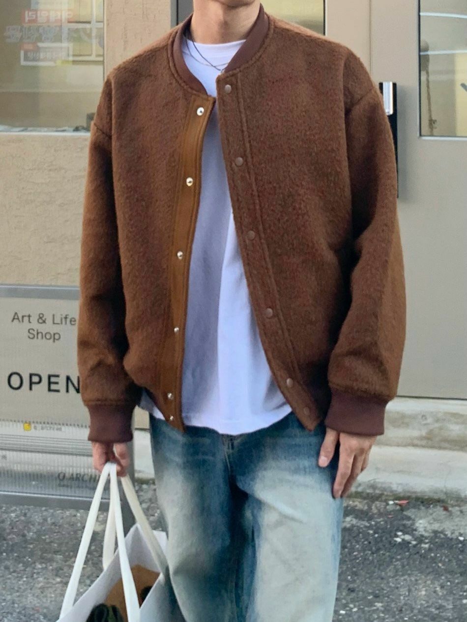 淨色開胸外套 RECOVER-008JK