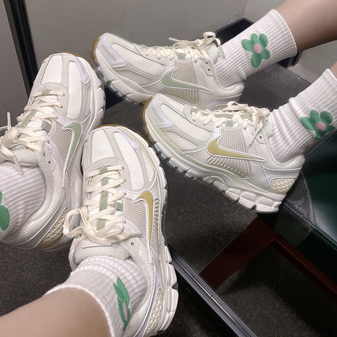 Nike Zoom Vomero 5 青檸薄荷 黃綠 薄荷綠 復古運動休閒鞋 女鞋