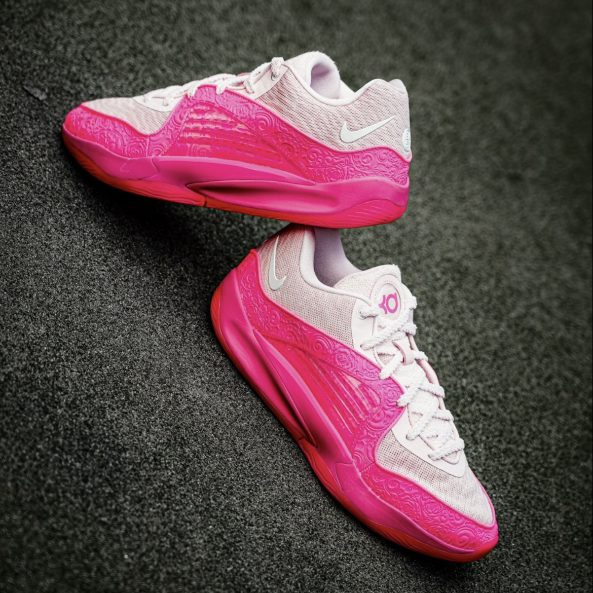 Nike KD 16 Aunt Pearl 玫瑰粉紅乳癌 杜蘭特 反光 藍球鞋