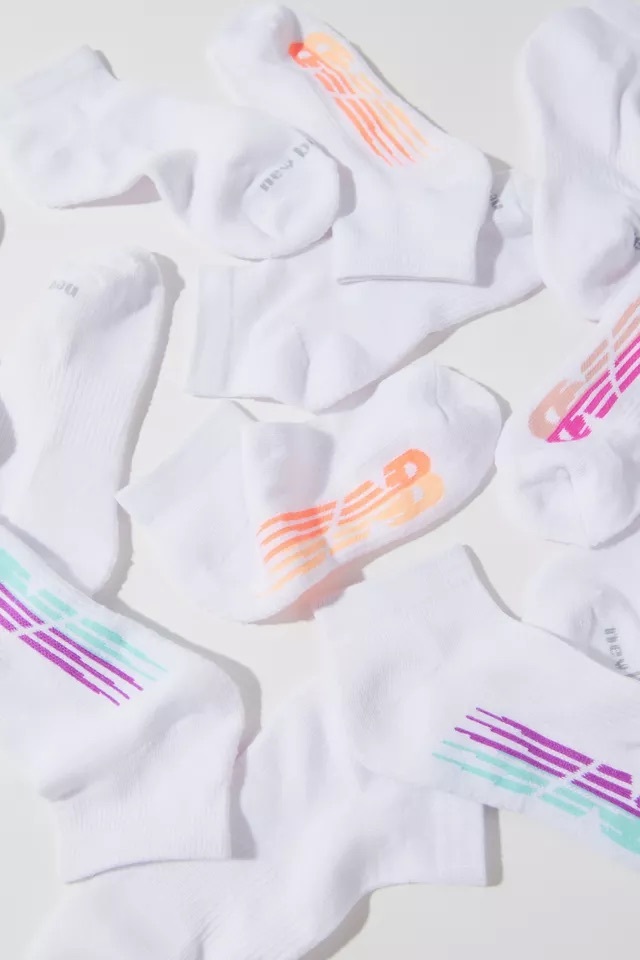 New Balance 6件組加厚踝襪Sole Performance Quarter Sock 6-Pack