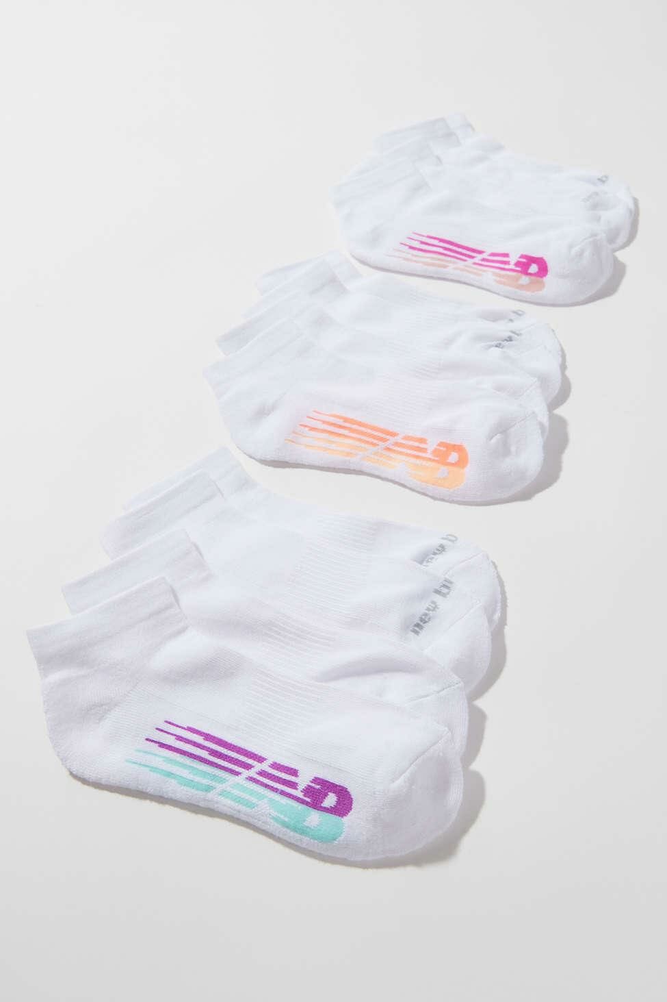New Balance 6件組加厚踝襪Sole Performance Quarter Sock 6-Pack