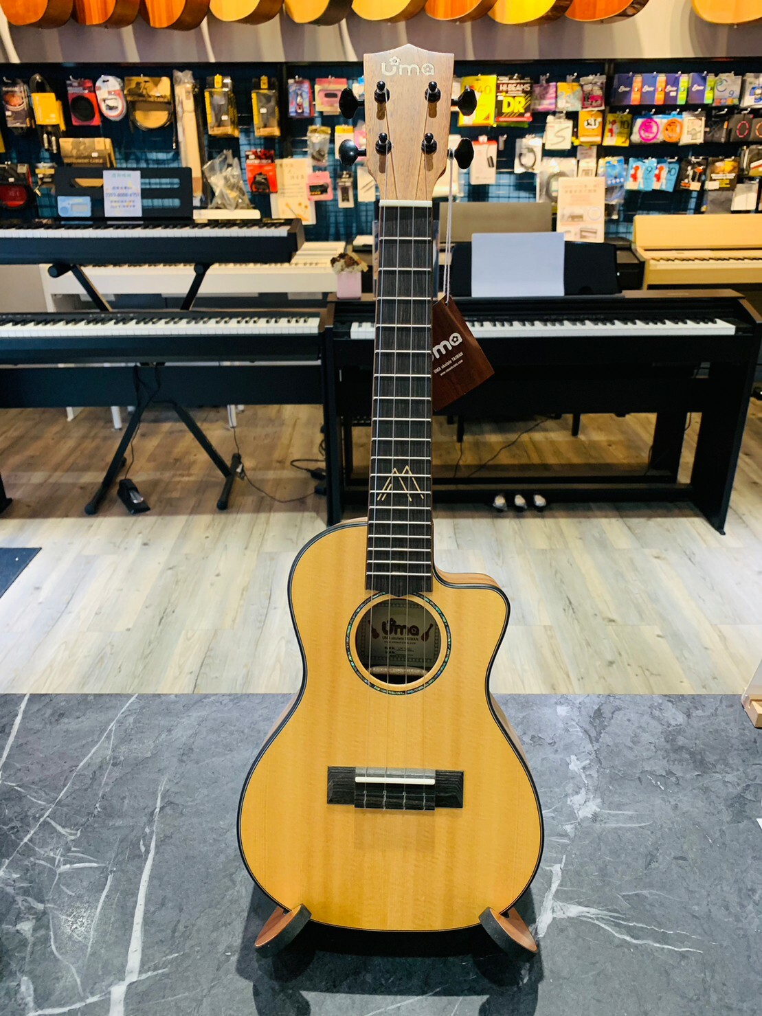 UMA UK- 16SC 23吋 『面單』烏克麗麗【宛伶樂器】