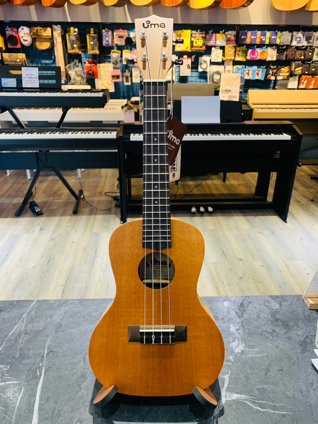 Uma UK-03C 全桃花心木 23吋 『合板』烏克麗麗【宛伶樂器】