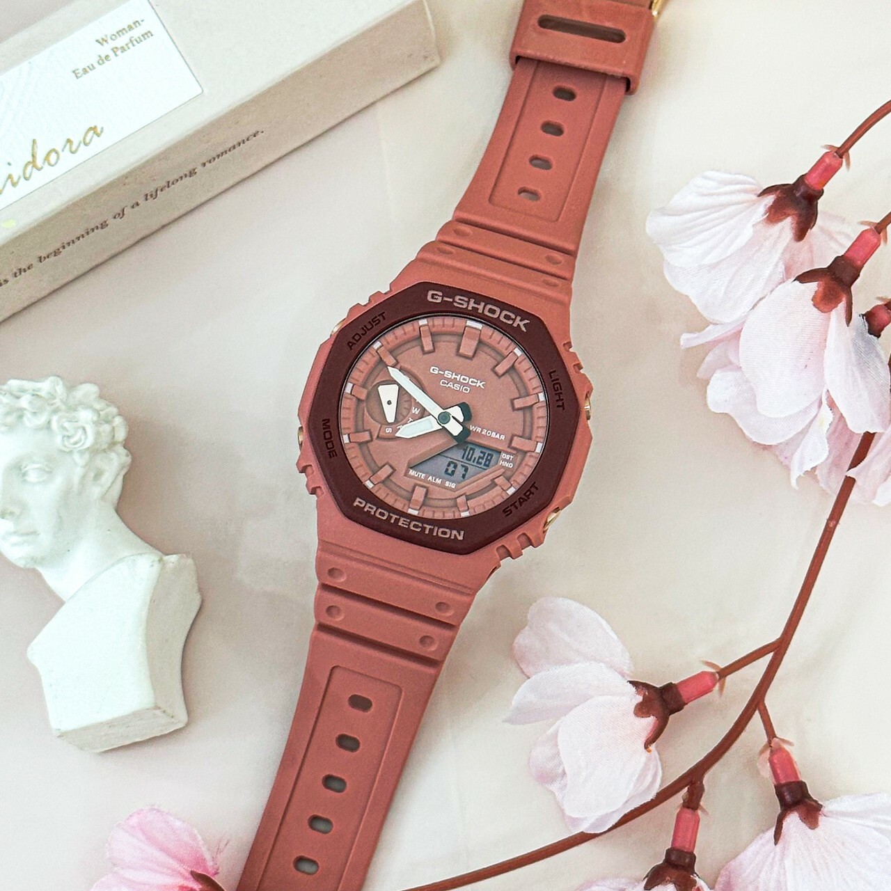 【G-SHOCK】桃花源系列八角殼形運動錶 GA-2110SL-4A4 45.4mm 現代鐘錶